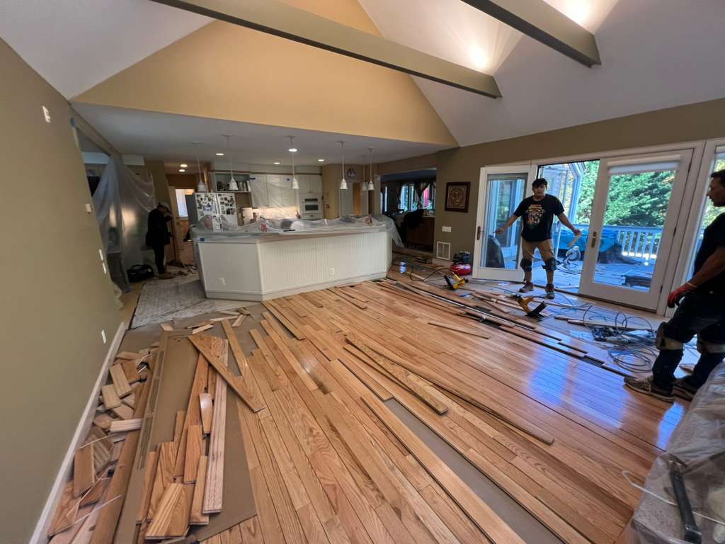 Hardwood Floor Installation